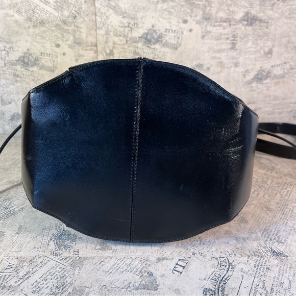 di Gregorio black leather  bucket bag - Picture 5 of 15